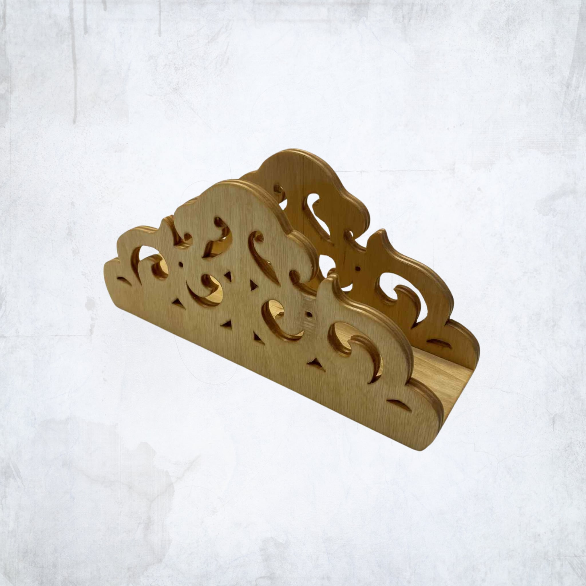 Medinė servetėlių dėžutė su graviru – universali dovana