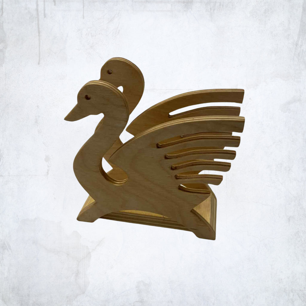 Tvari natūralaus medžio servetėlinė – praktiška dovana