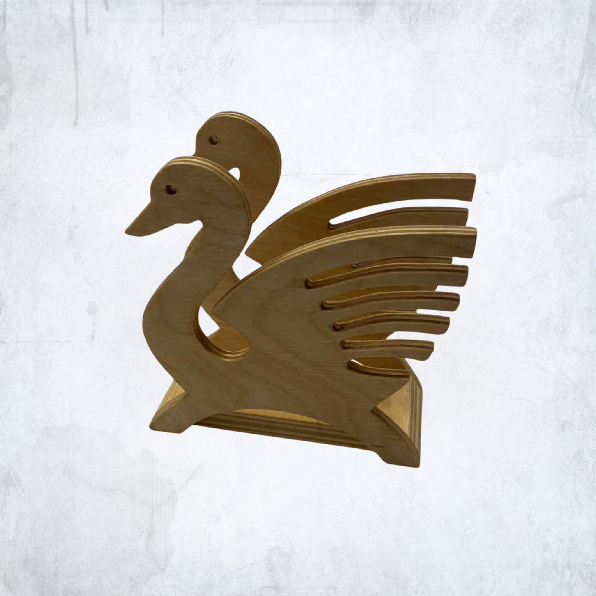 Tvari natūralaus medžio servetėlinė – praktiška dovana