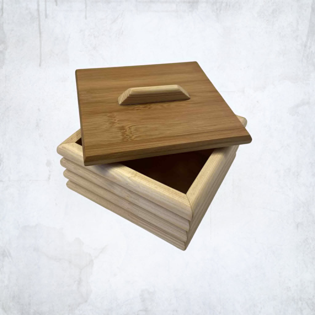 Rankų darbo medinė dėžutė - solidi dovana