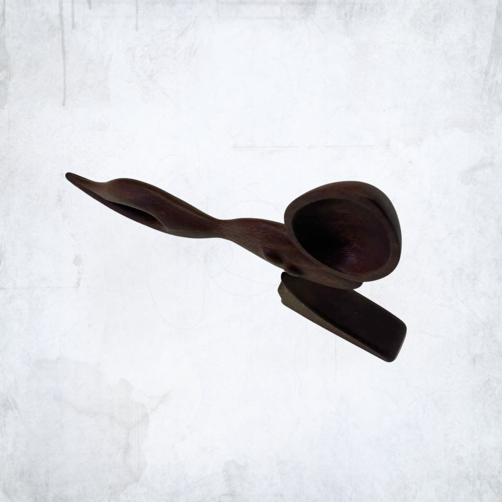 Dekoratyvinis rankų darbo medinis šaukštas - natūrali dovana