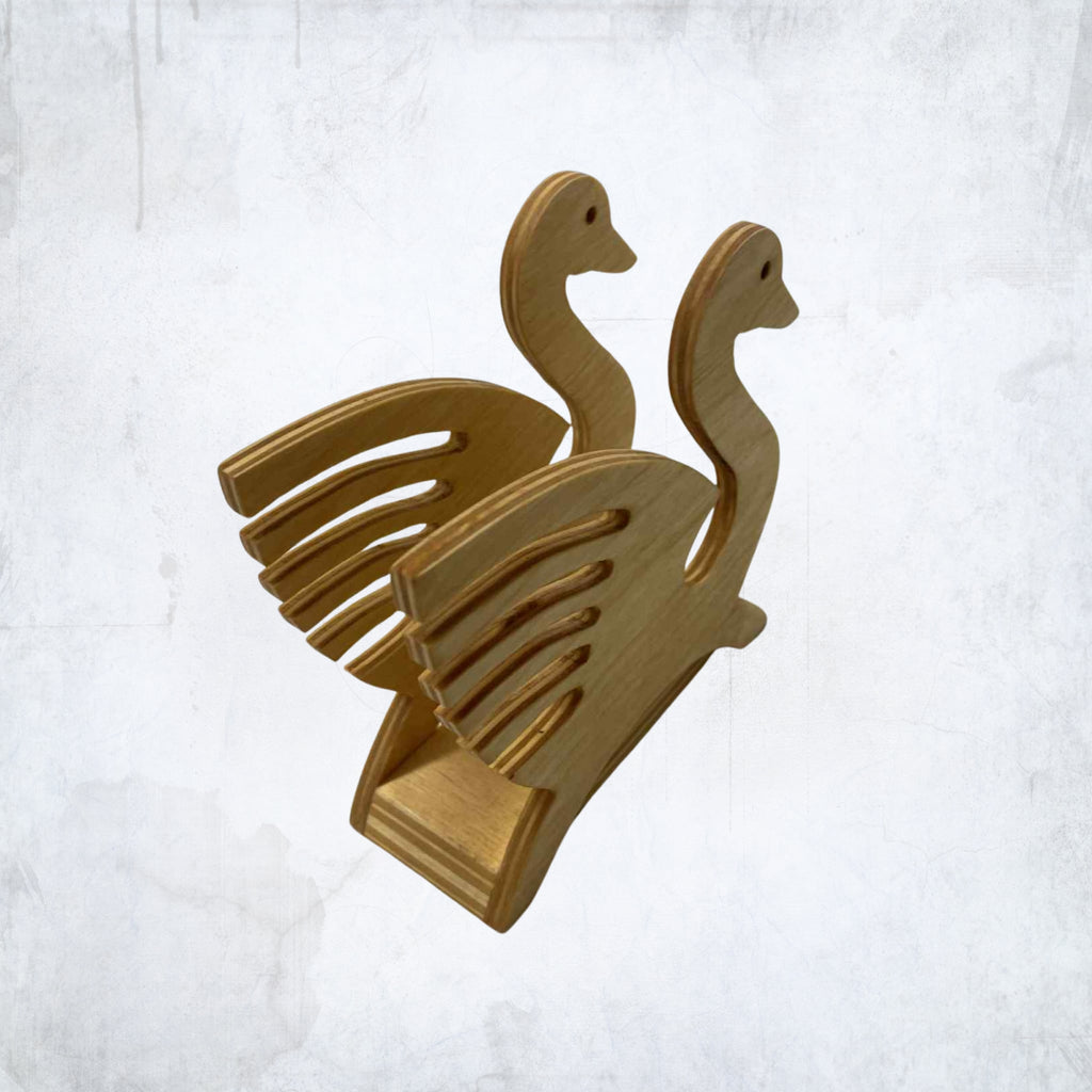 Tvari natūralaus medžio servetėlinė – praktiška dovana