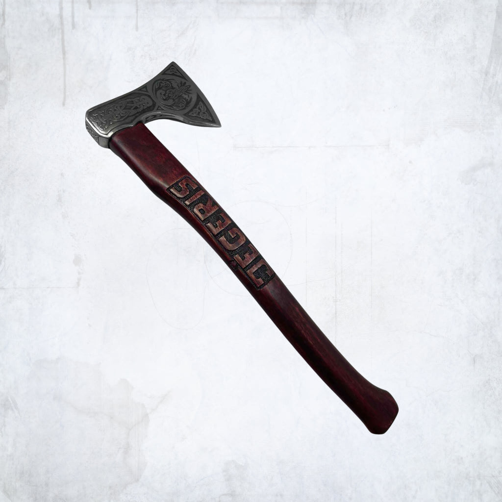 Kolekcinis graviruotas kirvis - dovana vyrui